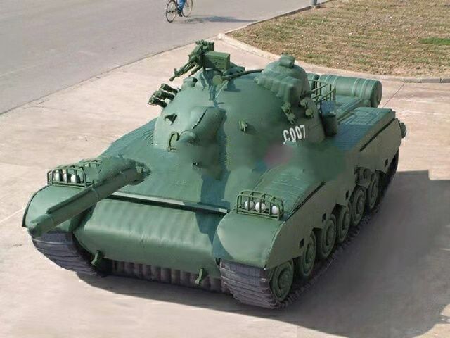 淮南充气坦克战车